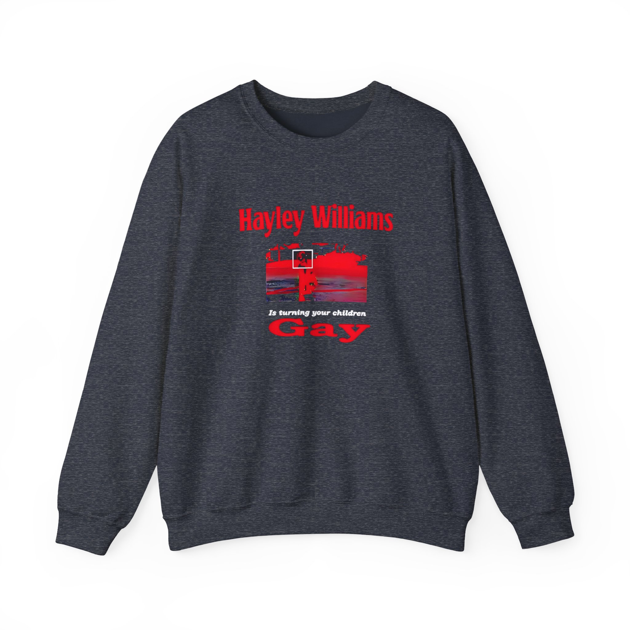 Hayley Williams Turning Your Children Gay Unisex Heavy Blendâ„¢ Crewneck Sweatshirt