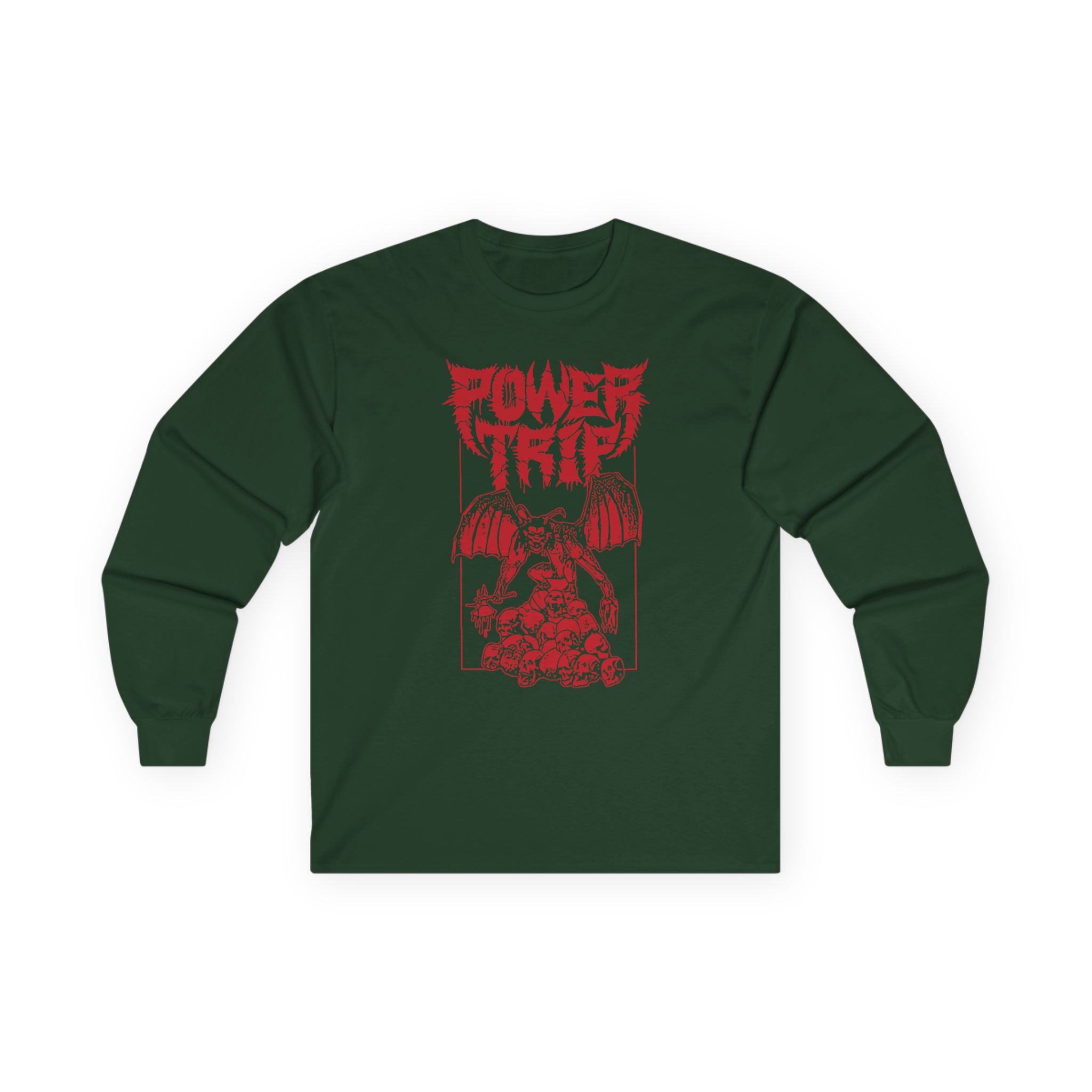 Power Trip Gargoyle Unisex Ultra Cotton Long Sleeve Tee