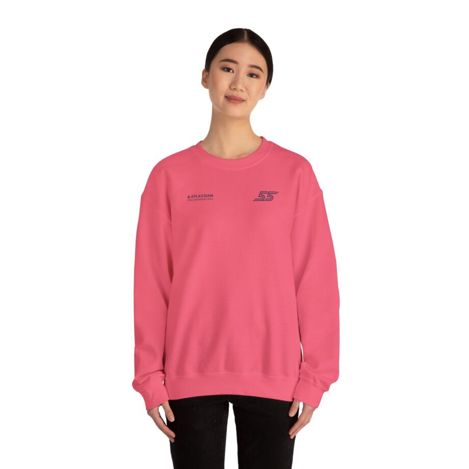 Carlos Sainz Atlassian Williams Racing Unisex Heavy Blend™ Crewneck Sweatshirt