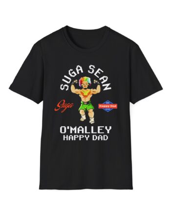 Suga Sean Happy Dad X Action Figure Unisex Softstyle T-Shirt