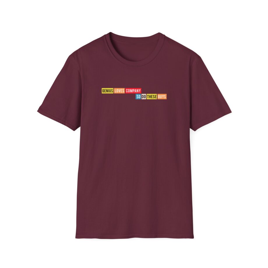 Smartless Genius Loves These Guys Unisex Softstyle T-Shirt