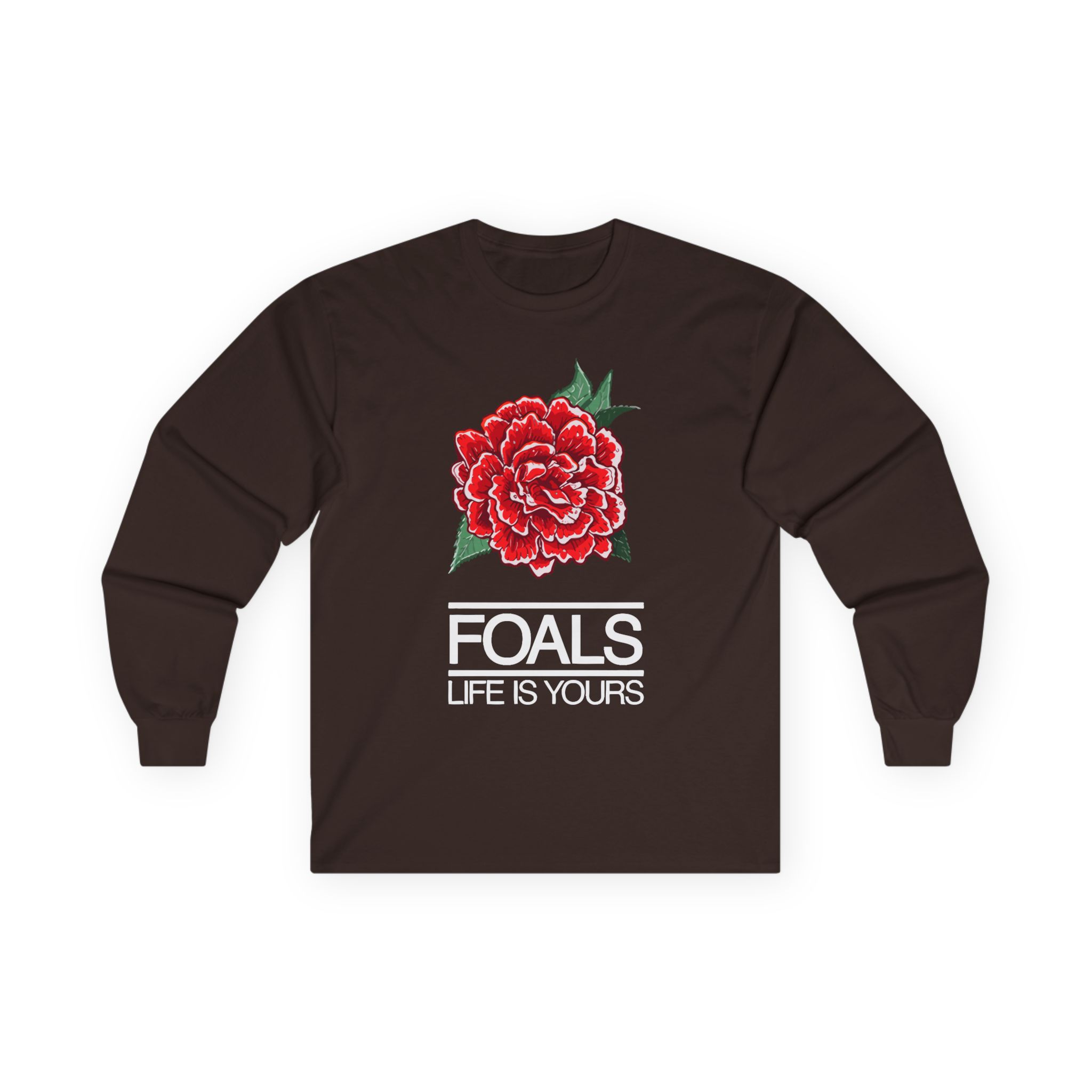 Foals Red Rose Unisex Ultra Cotton Long Sleeve Tee