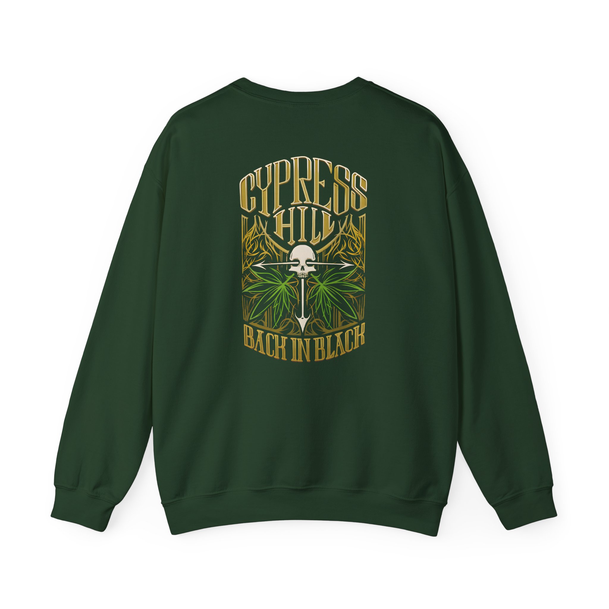 Cypress Hill Back In Black Unisex Heavy Blendâ„¢ Crewneck Sweatshirt