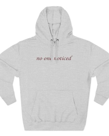 The Marias No One Noticed Three-Panel Fleece Hoodie