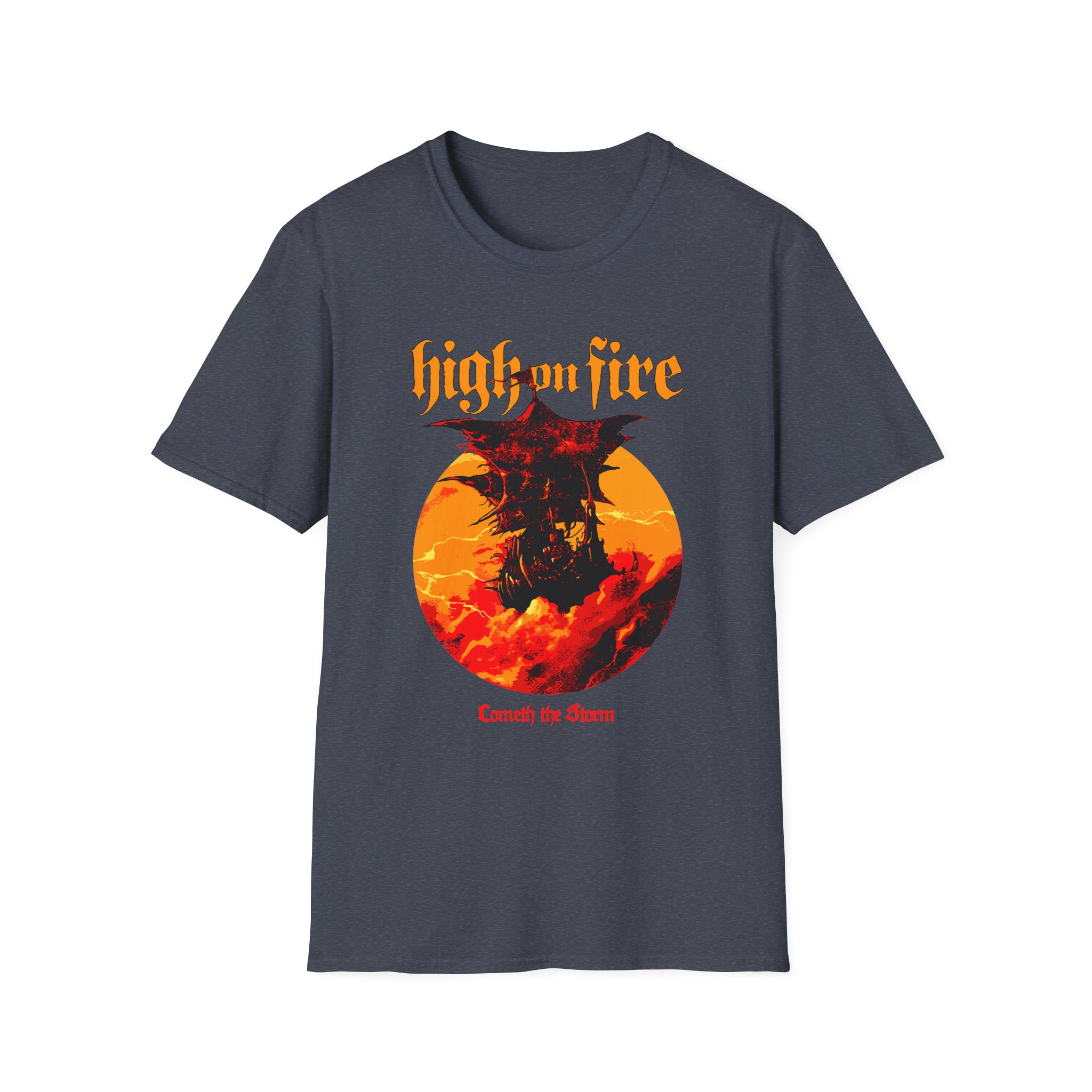 High on Fire Cometh the Storm Unisex Softstyle T-Shirt