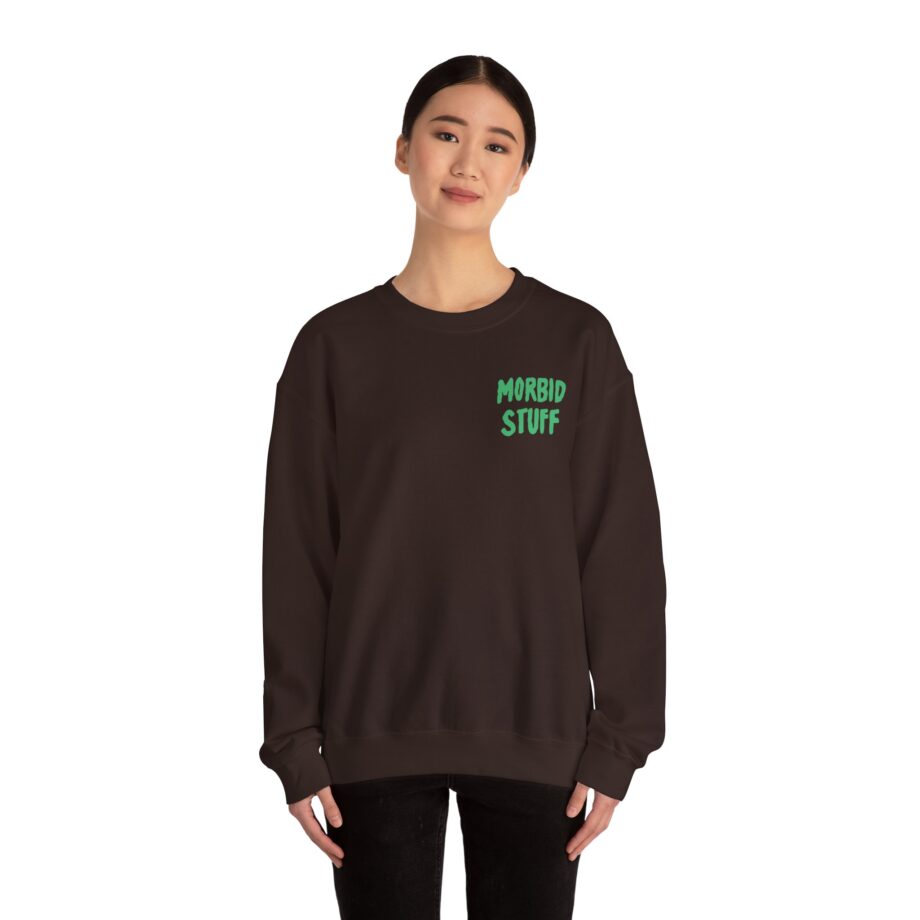 Pup Morbid Stuff Unisex Heavy Blend™ Crewneck Sweatshirt