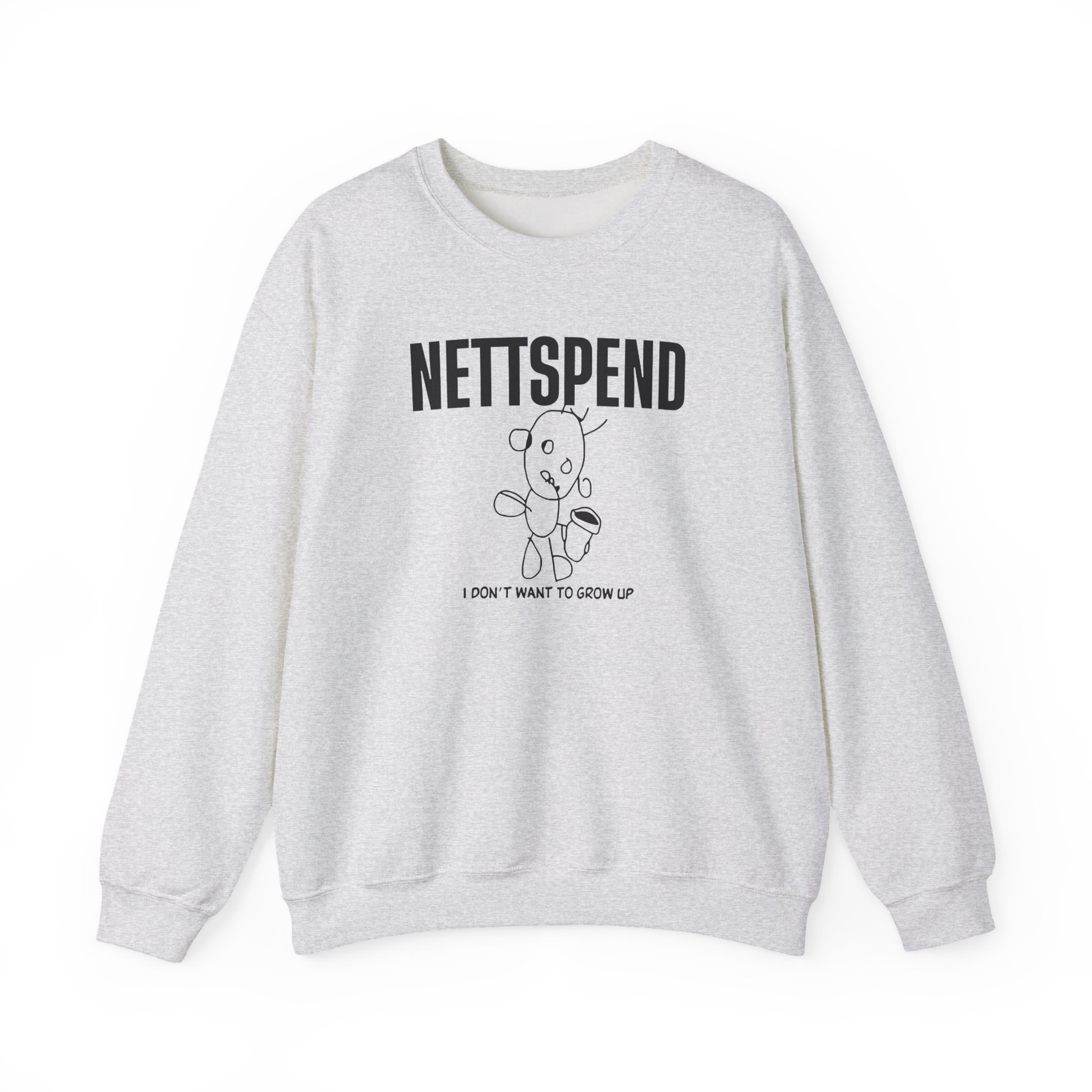 Nettspend I Dont Want to Grow Up Unisex Heavy Blendâ„¢ Crewneck Sweatshirt
