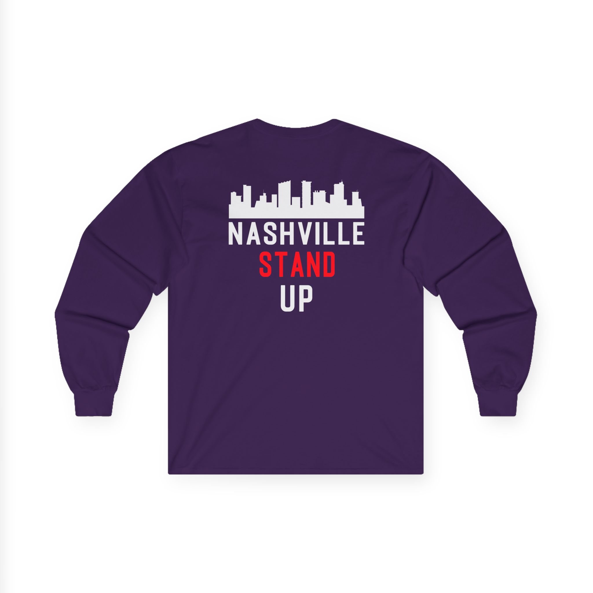 Caleb Plant Nashville Stand Up World Championship Unisex Ultra Cotton Long Sleeve Tee