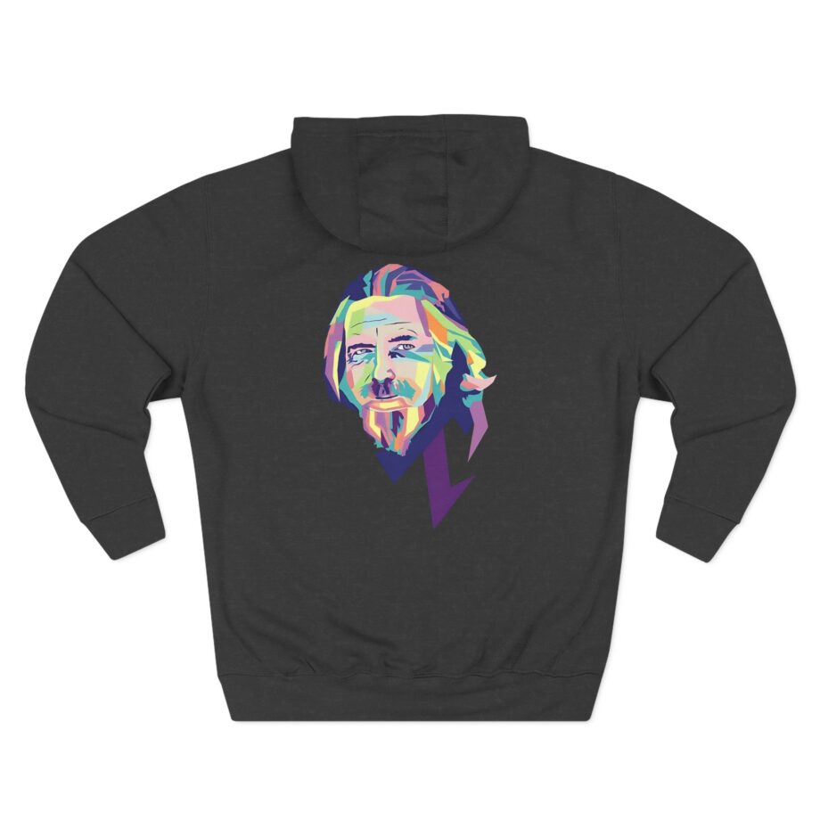 Inzo Drift Like a Cloud, Flow Like Water Three-Panel Fleece Hoodie