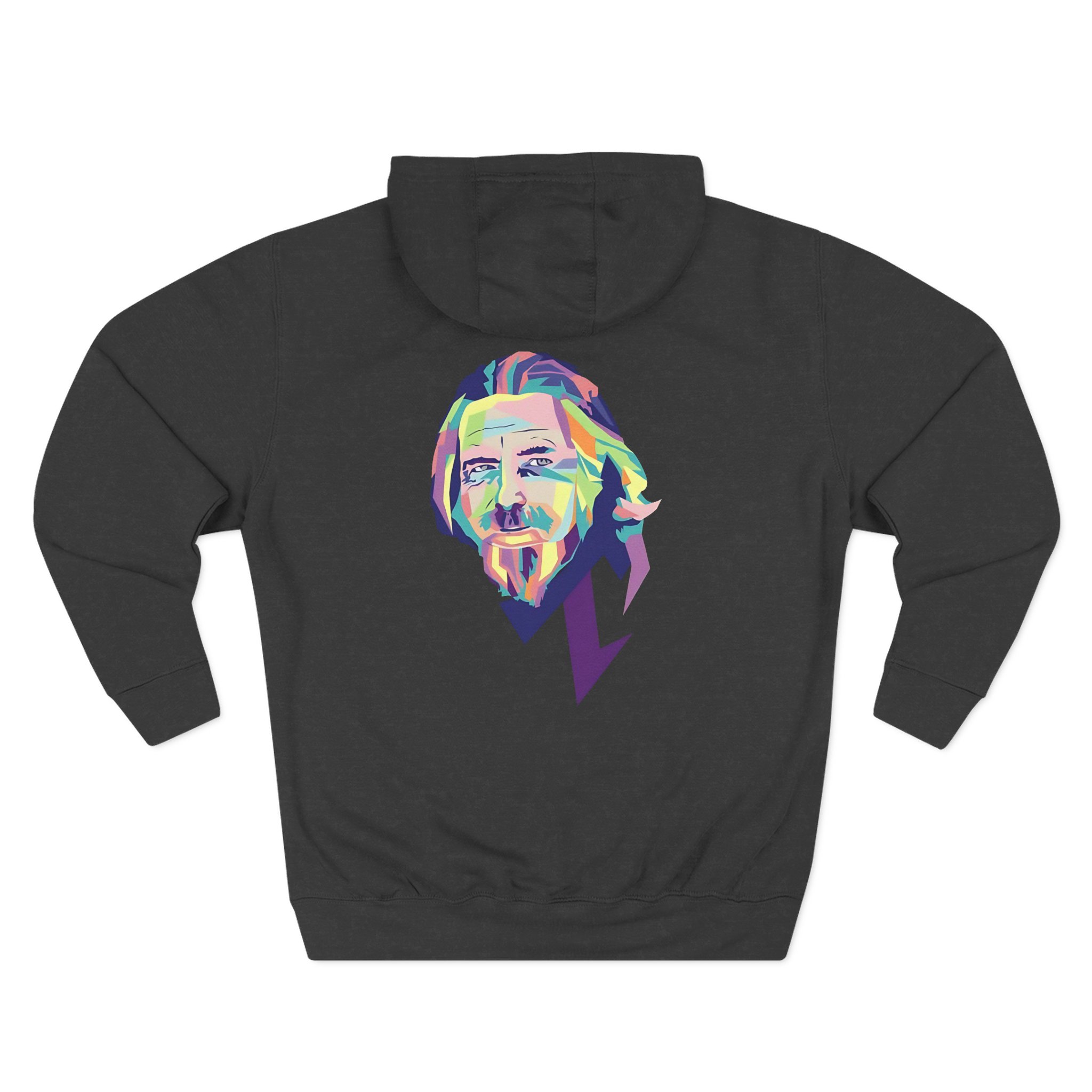 Inzo Drift Like a Cloud, Flow Like Water Three-Panel Fleece Hoodie