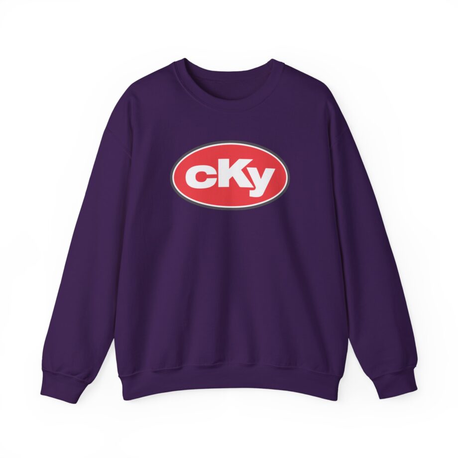CKY Oval Logo  Unisex Heavy Blend™ Crewneck Sweatshirt