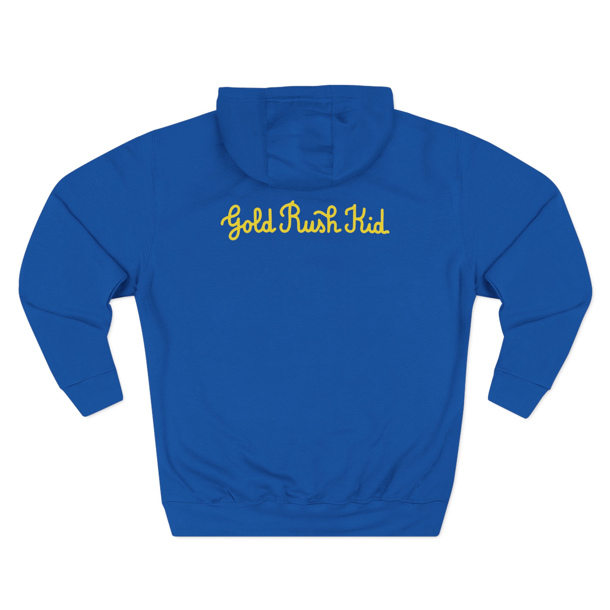George Ezra Leaning Gold Rush Kid Three-Panel Fleece Hoodie