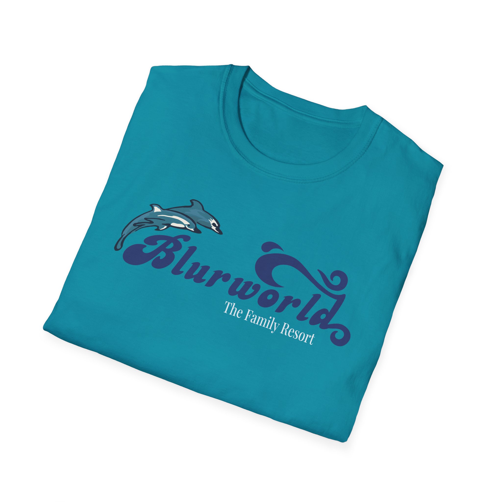 Blur Seaworld Unisex Softstyle T-Shirt