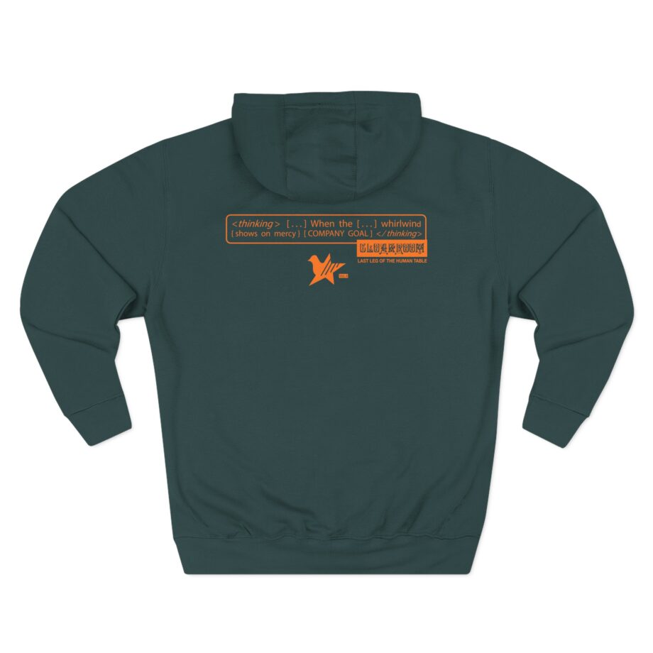 Cloakroom Vol.4 Three-Panel Fleece Hoodie