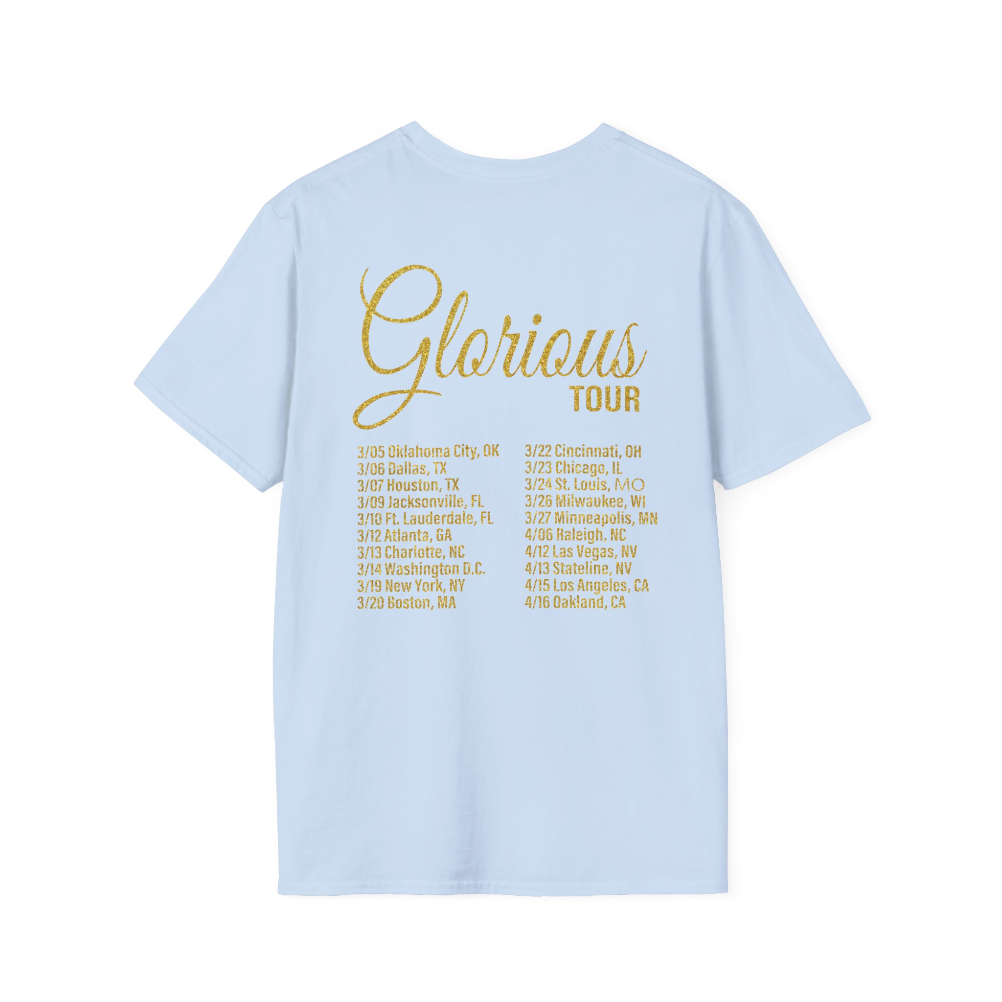 Glorilla Glorious Tour Unisex Softstyle T-Shirt