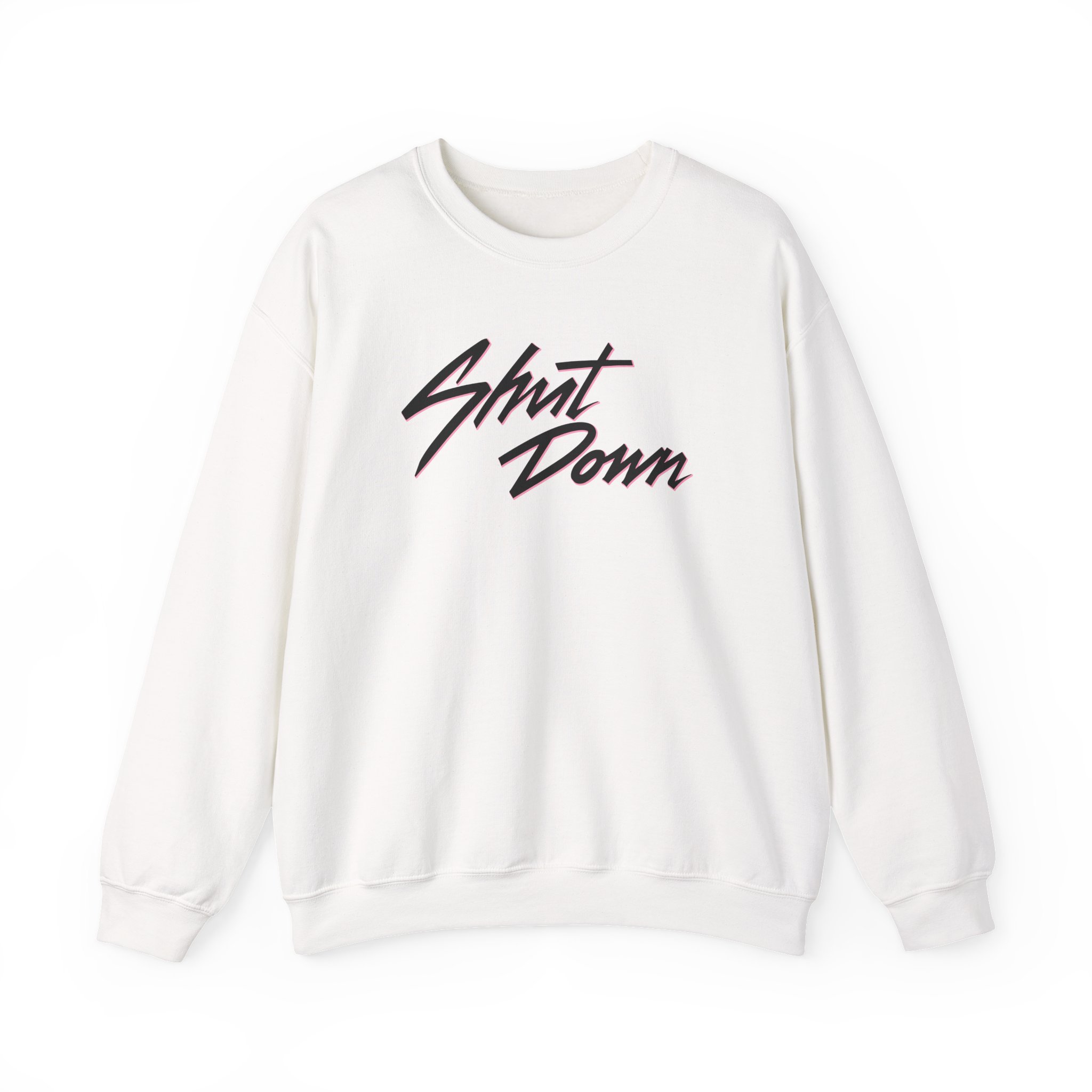 B Shut Down Unisex Heavy Blendâ„¢ Crewneck Sweatshirt