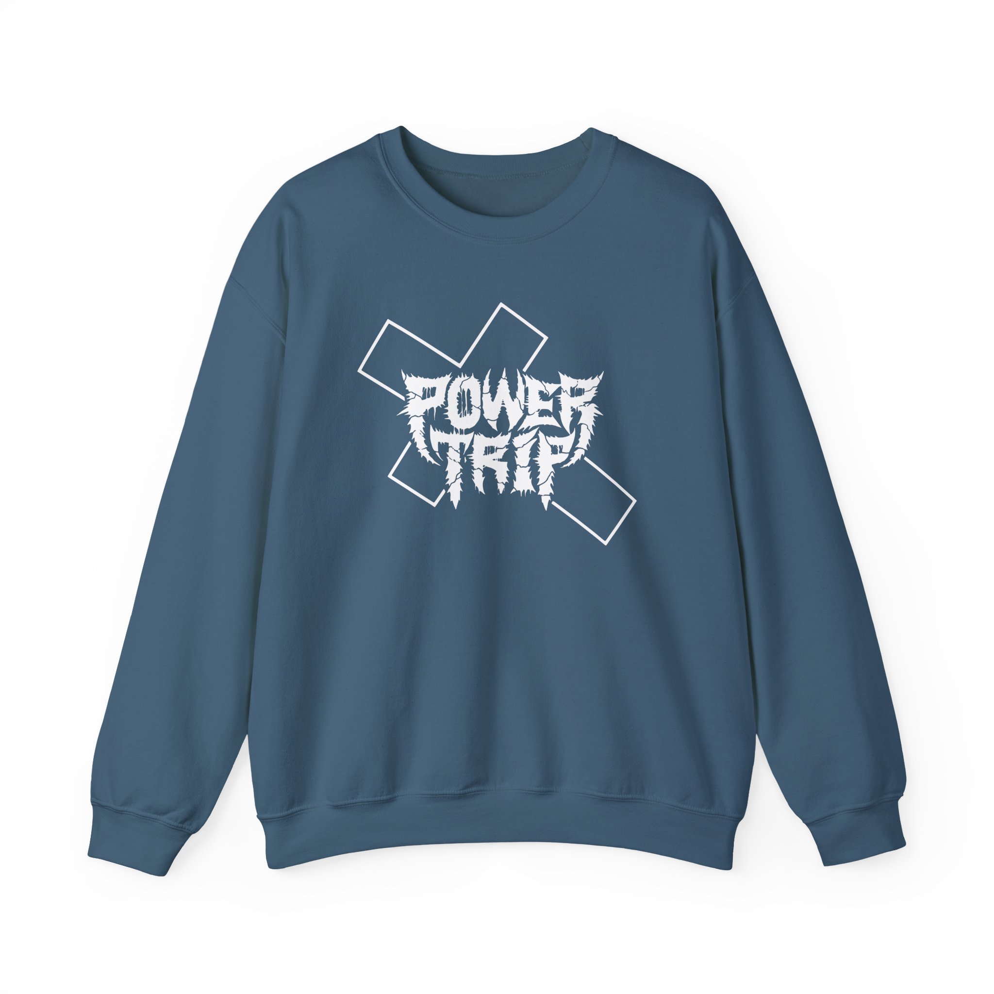 Power Trip Cross Unisex Heavy Blendâ„¢ Crewneck Sweatshirt