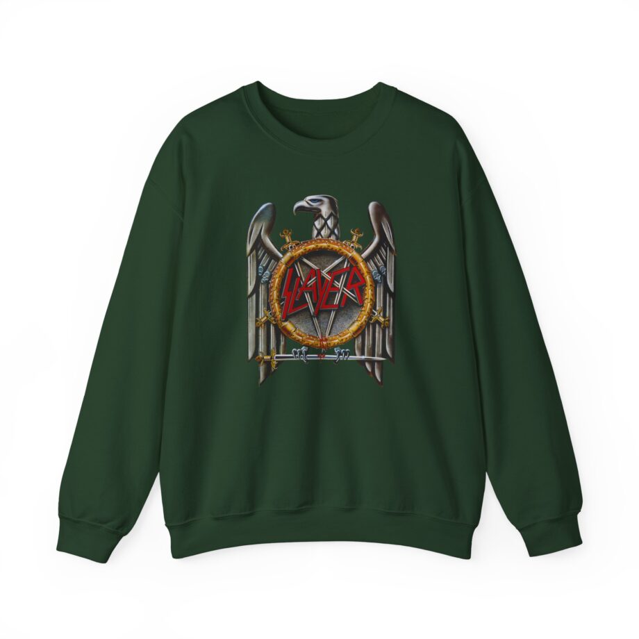 Slayer Silver Eagle Unisex Heavy Blend™ Crewneck Sweatshirt