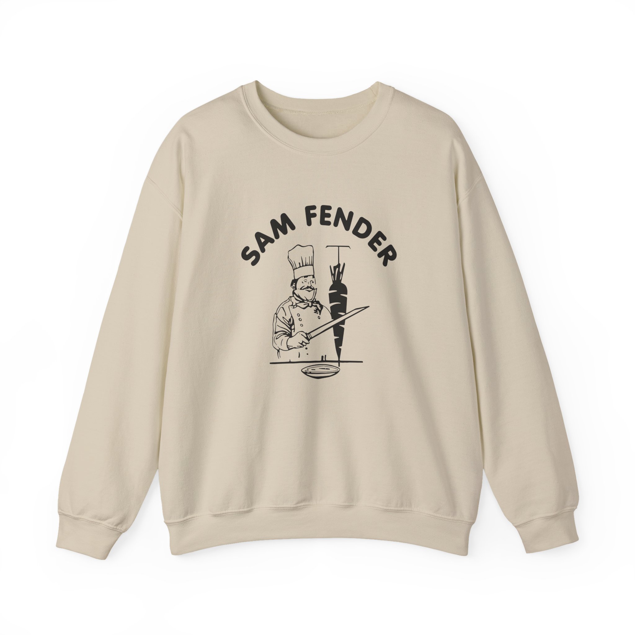 Sam Fender Vegan Kebab Unisex Heavy Blendâ„¢ Crewneck Sweatshirt