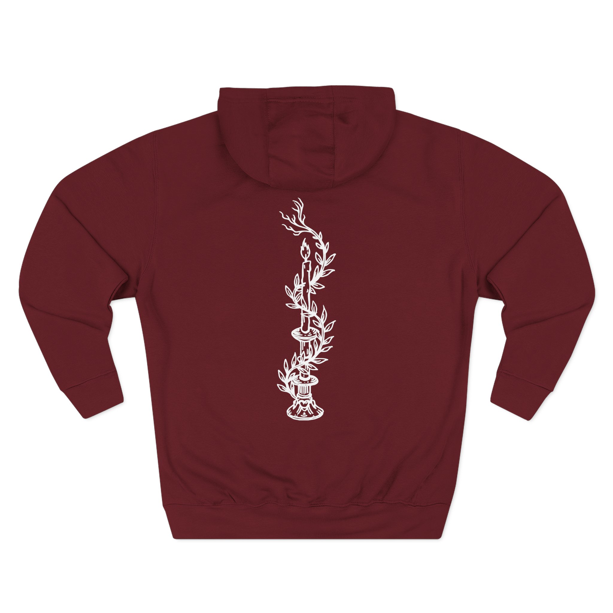 Oathbreaker Candle Three-Panel Fleece Hoodie