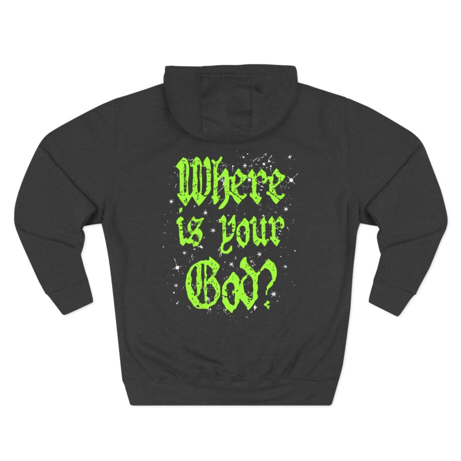 Suicide Silence Unanswered Neon Three-Panel Fleece Hoodie
