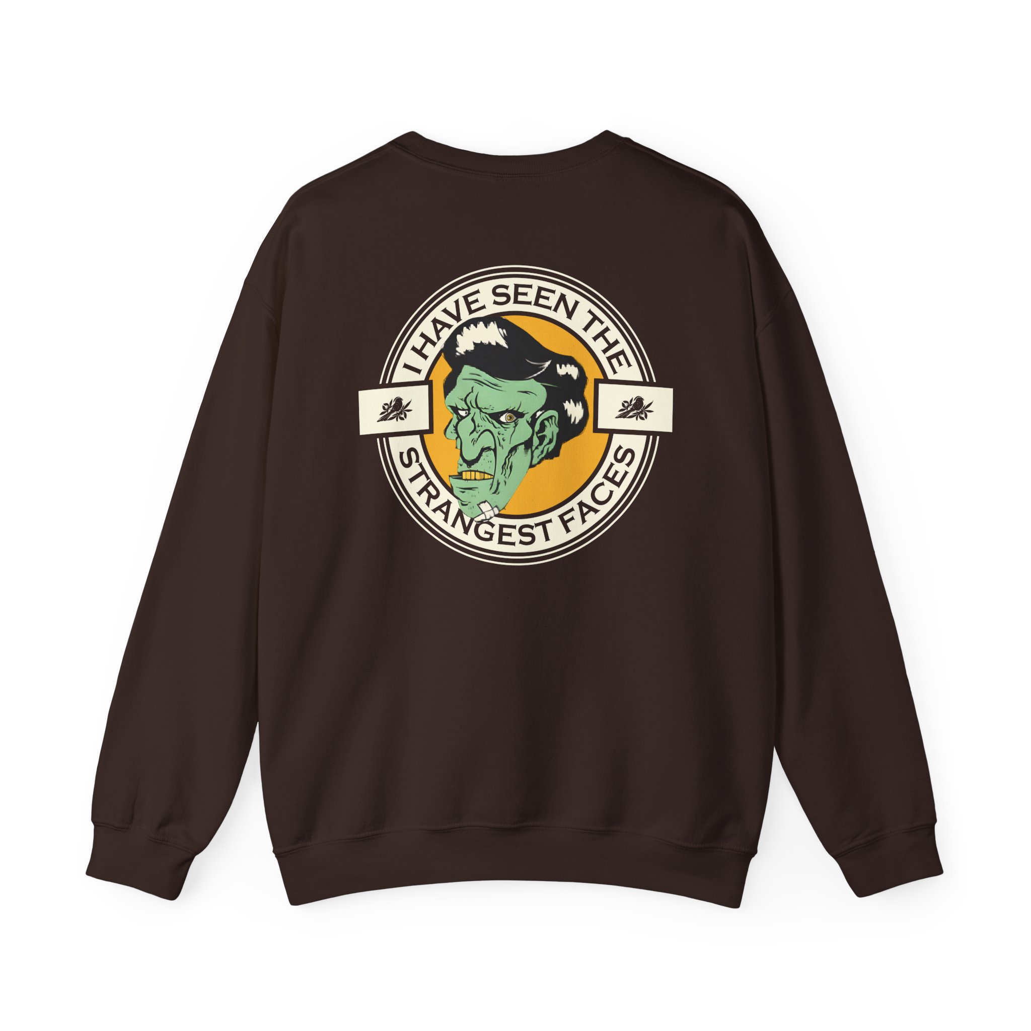 Bayside Strangest Faces Unisex Heavy Blendâ„¢ Crewneck Sweatshirt