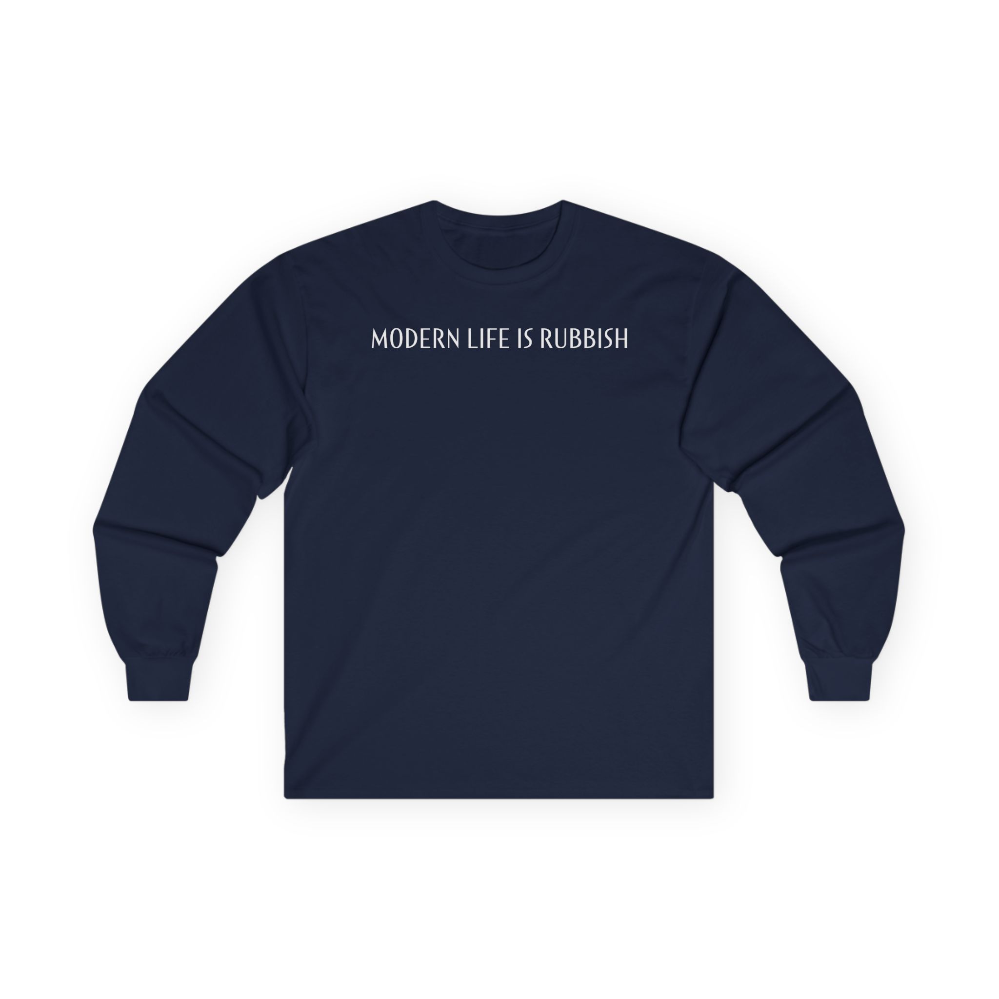Blur Modern Life is Rubbish Unisex Ultra Cotton Long Sleeve Tee