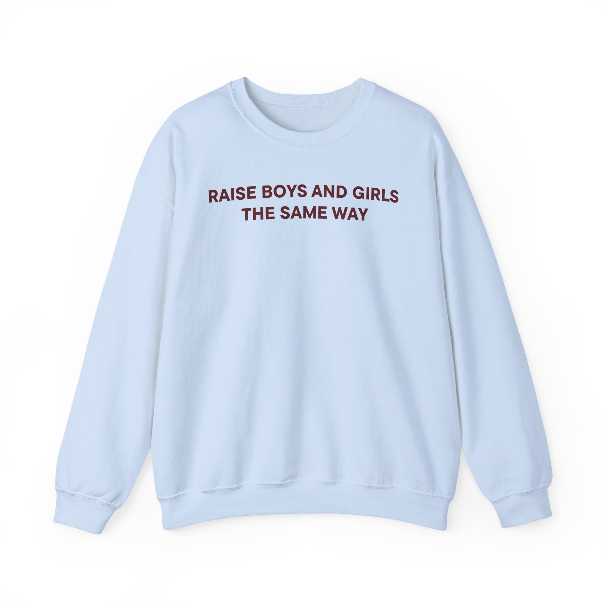 Jenny Holzer Raise the Same Way Unisex Heavy Blendâ„¢ Crewneck Sweatshirt
