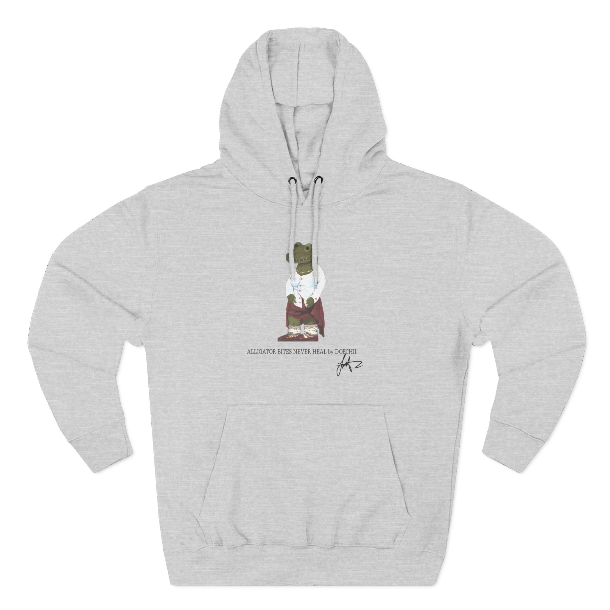 Doechii Alligator Three-Panel Fleece Hoodie