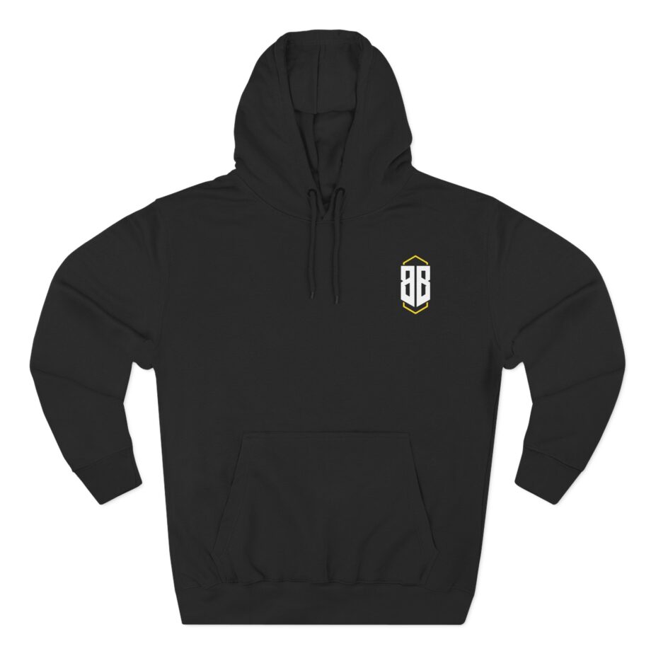 Poofesure Three-Panel Fleece Hoodie
