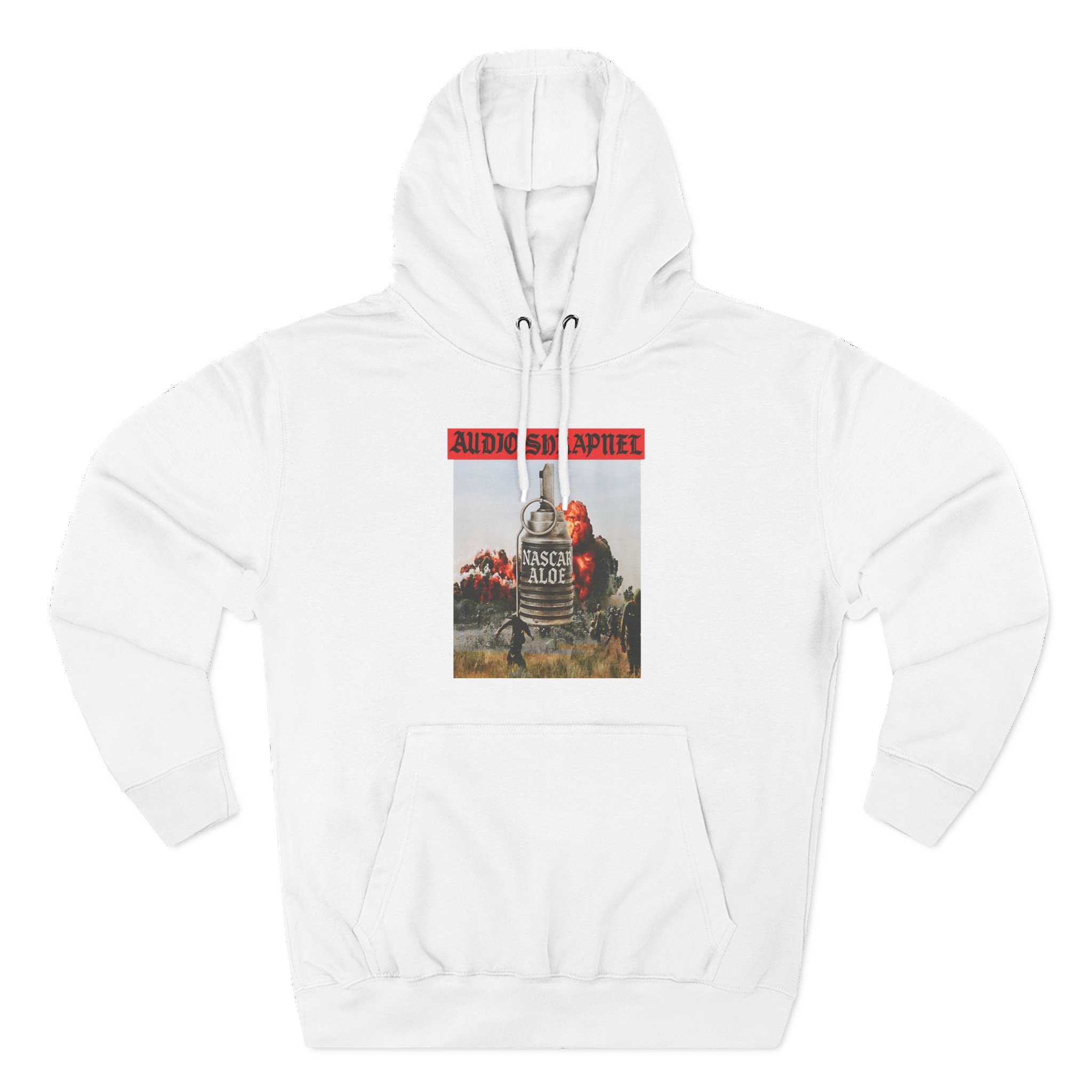Nascar Aloe Grenade Three-Panel Fleece Hoodie