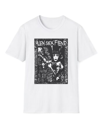 Alien Sex Fiend Land of the Living Dead Unisex Softstyle T-Shirt