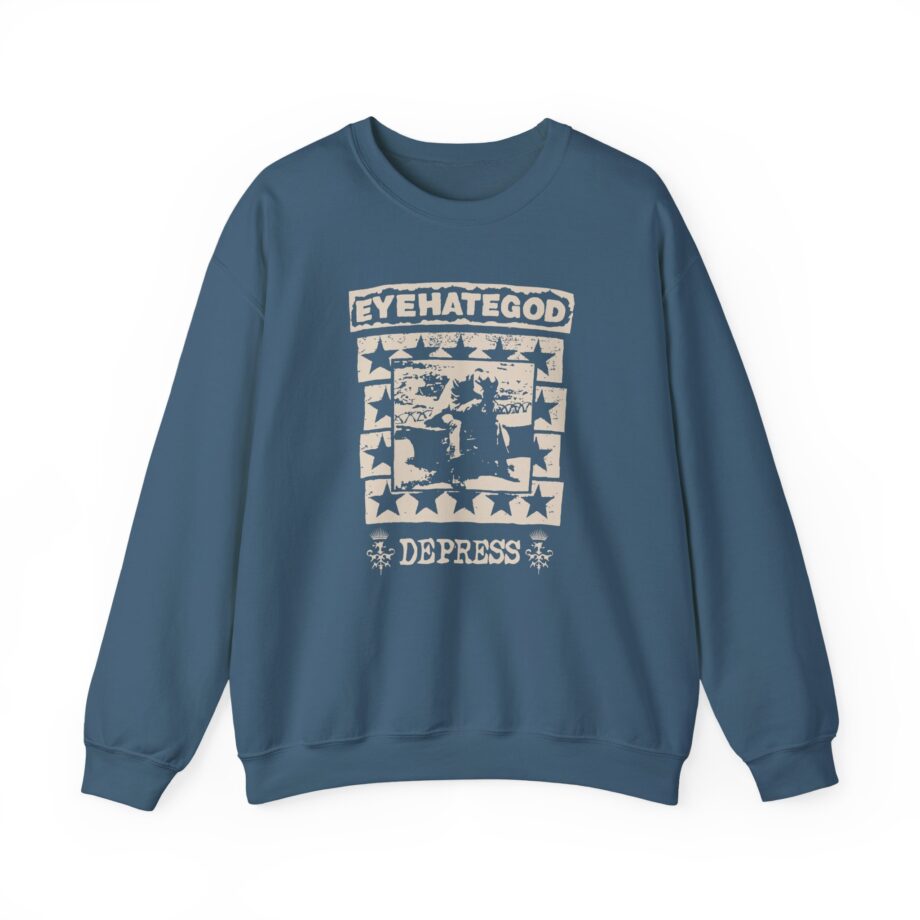Eyehategod Depress Unisex Heavy Blend™ Crewneck Sweatshirt