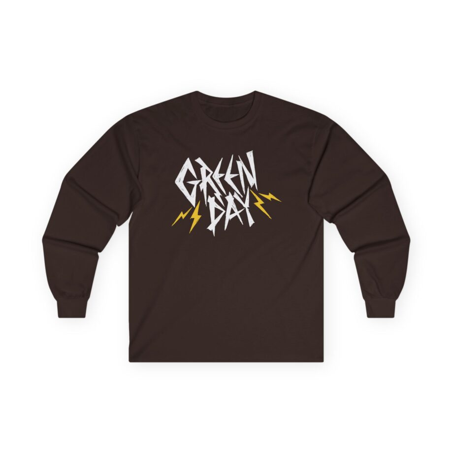 Green Day Bolt Logo Unisex Ultra Cotton Long Sleeve Tee