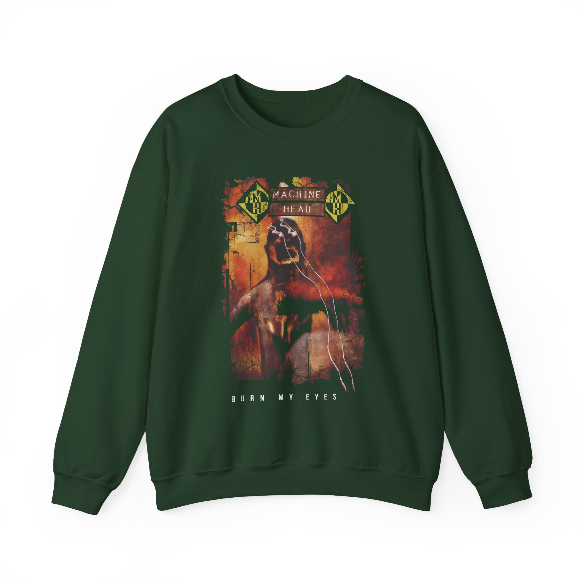 Machine Head Burn My Eyes Unisex Heavy Blendâ„¢ Crewneck Sweatshirt