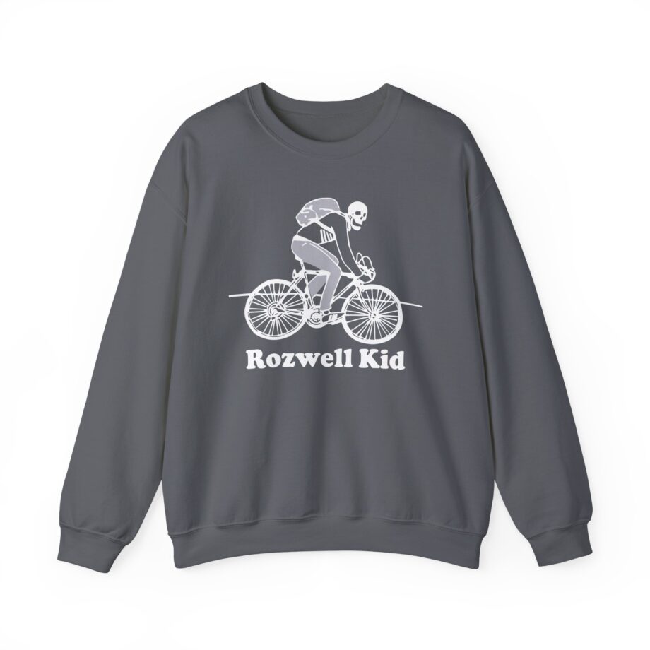 Rozwell Kid Bicycle Skeleton Unisex Heavy Blend™ Crewneck Sweatshirt