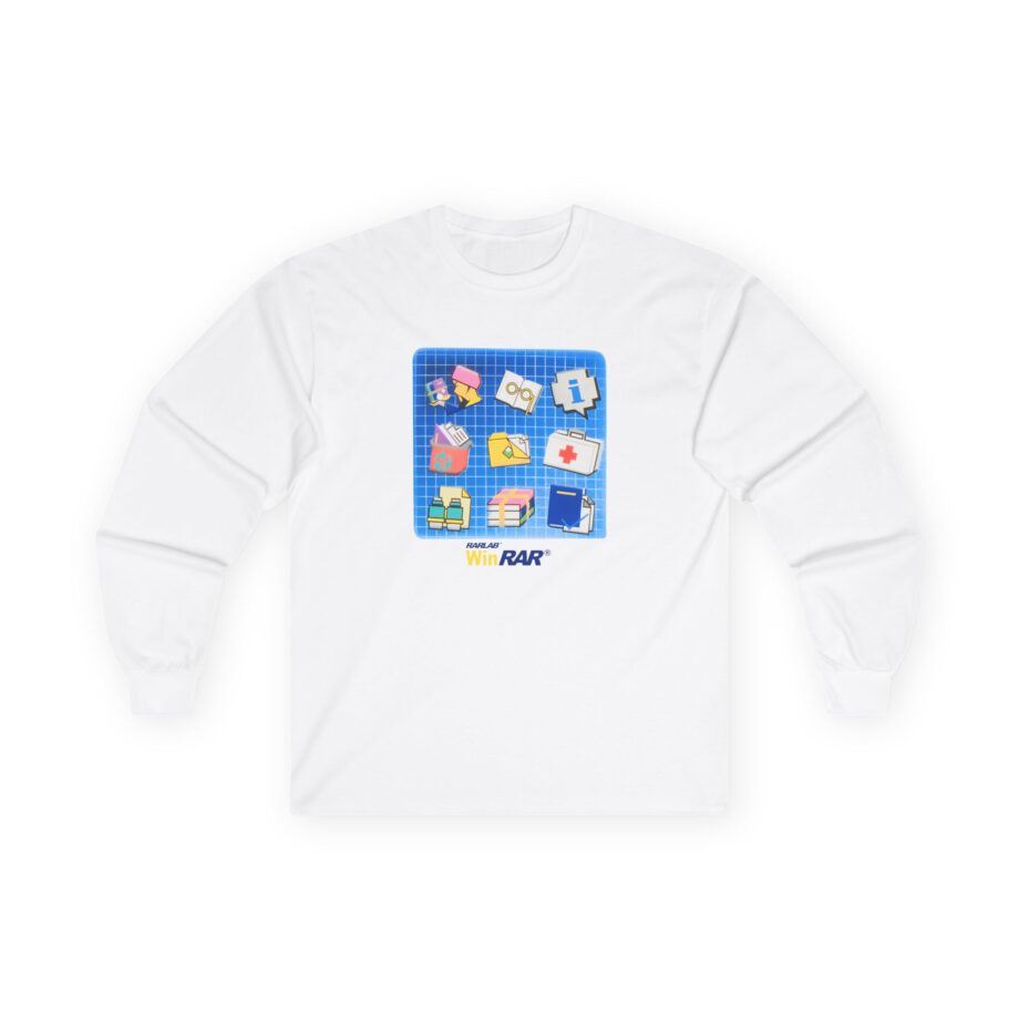 Winrar Software Update Unisex Ultra Cotton Long Sleeve Tee