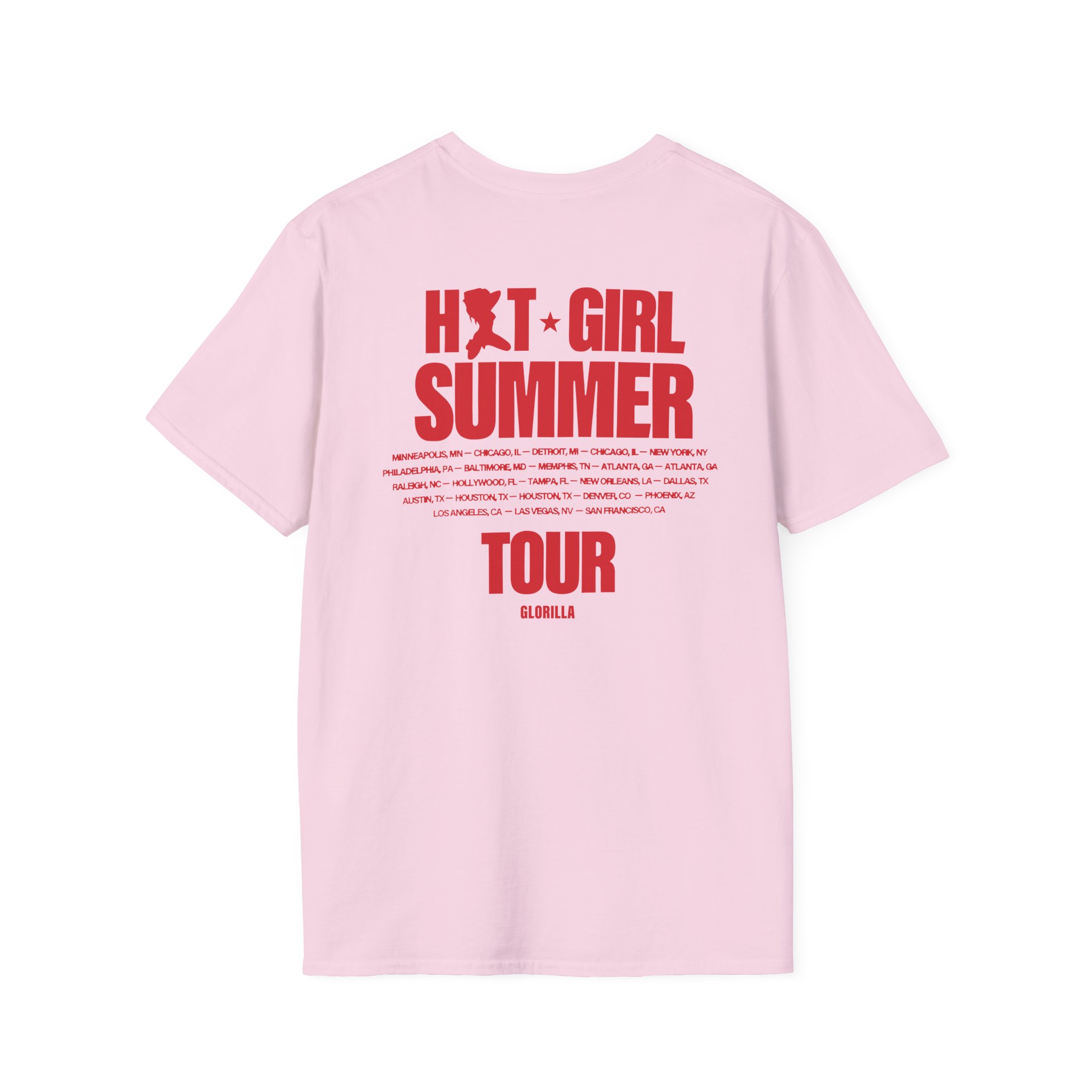 Glorilla Hot Girl Summer Tour Unisex Softstyle T-Shirt