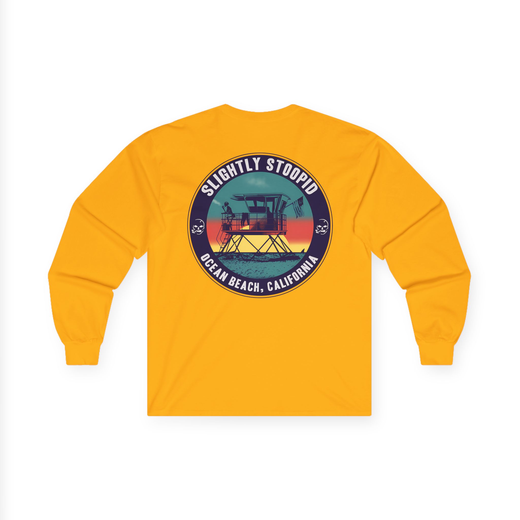 Slightly Stoopid Lifeguard Raglan Unisex Ultra Cotton Long Sleeve Tee