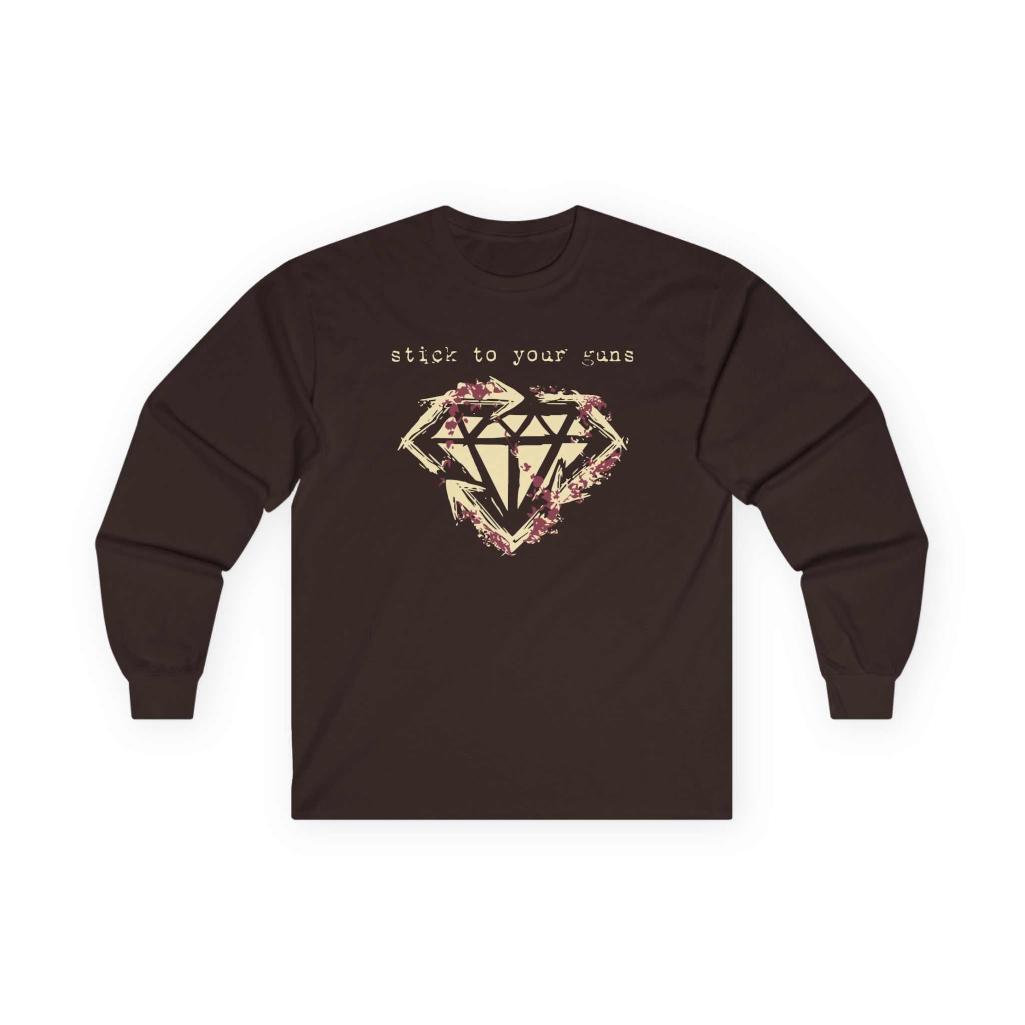 Stick to Your Guns Diamond Enemy Unisex Ultra Cotton Long Sleeve Tee