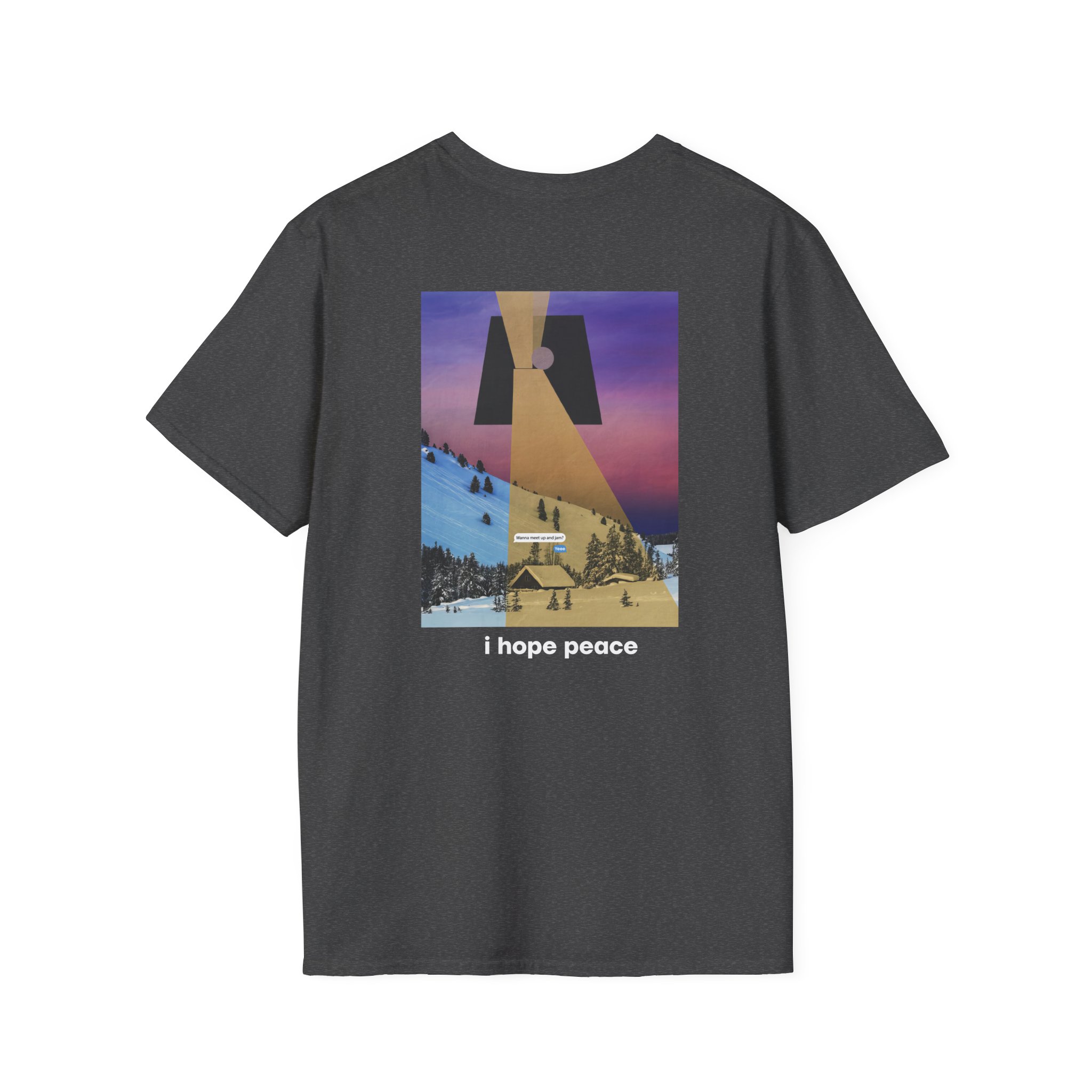 Chon I Hope Peace Unisex Softstyle T-Shirt