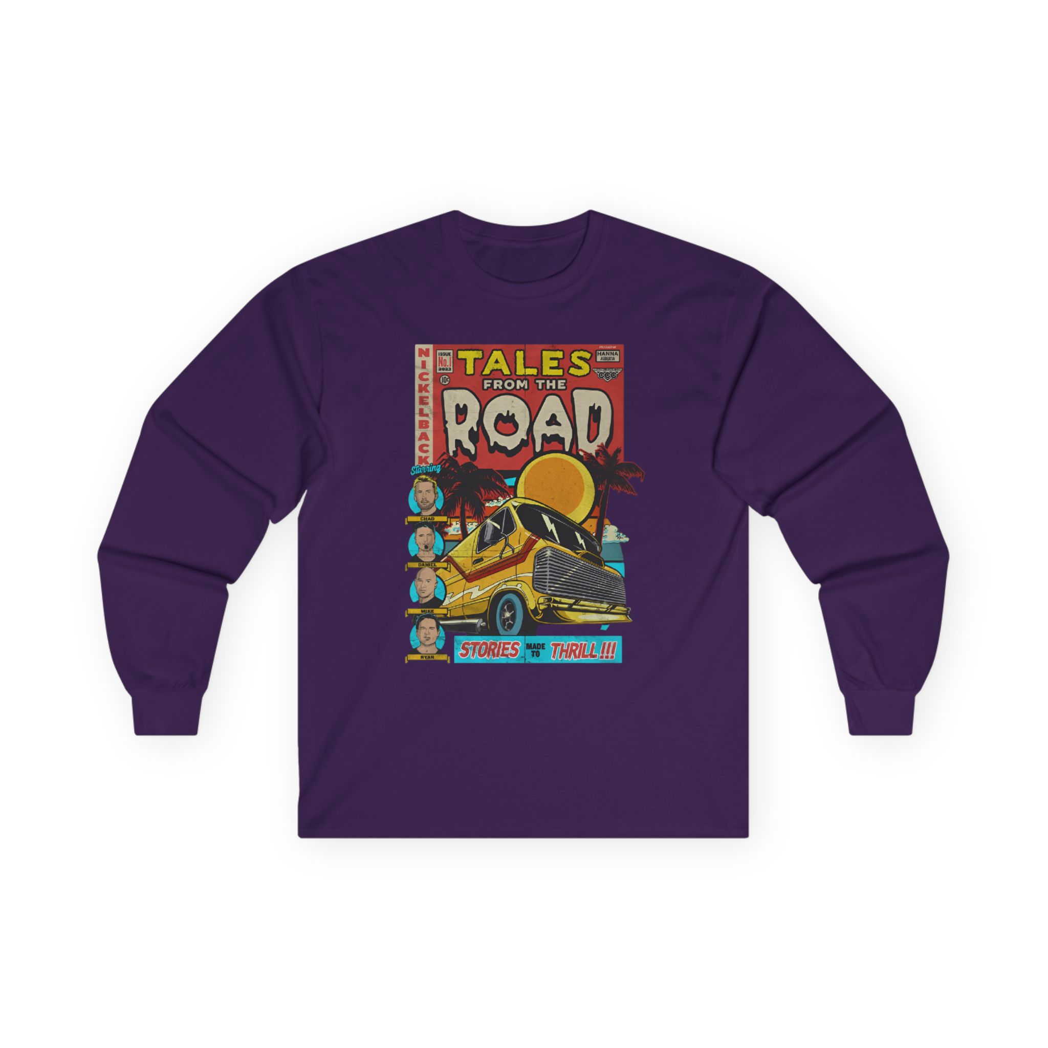 Nickelback Tales From the Road Unisex Ultra Cotton Long Sleeve Tee