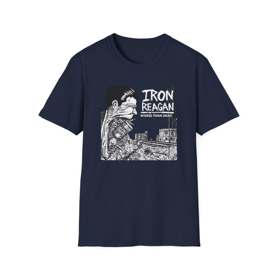 Iron Reagan Worse Than Dead Unisex Softstyle T-Shirt