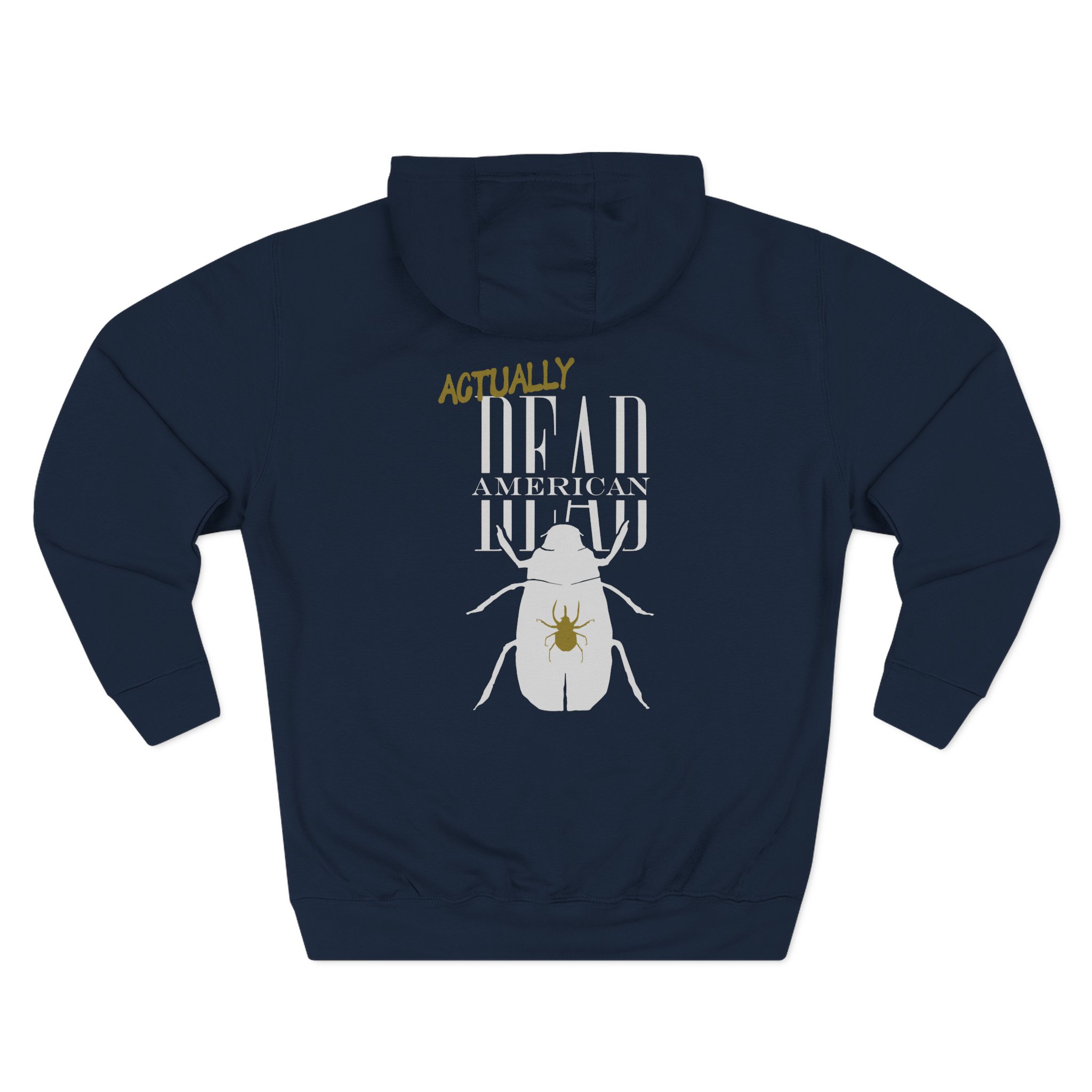 Saosin Dead American Not Saosin Three-Panel Fleece Hoodie