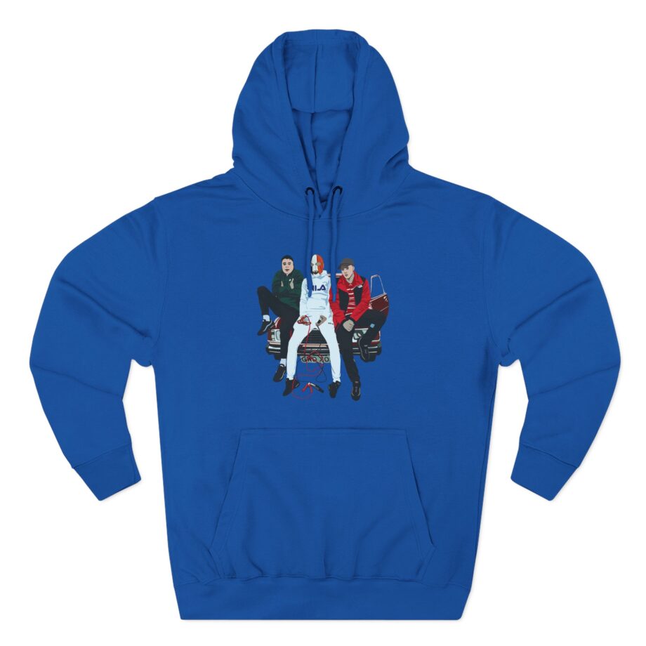 Kneecap 3cag Three-Panel Fleece Hoodie