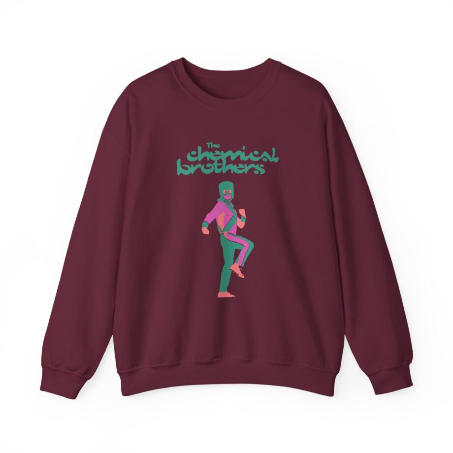 The Chemical Brothers No Reason Marching Man Unisex Heavy Blend™ Crewneck Sweatshirt