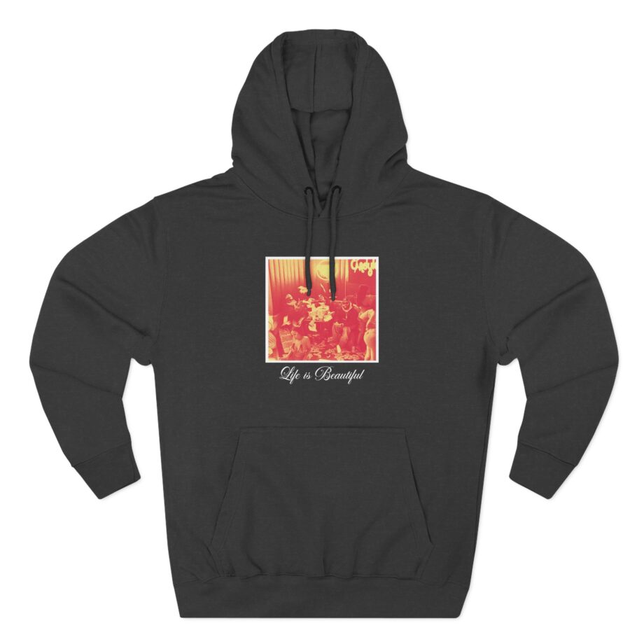 Larry June Bad Choices Three-Panel Fleece Hoodie