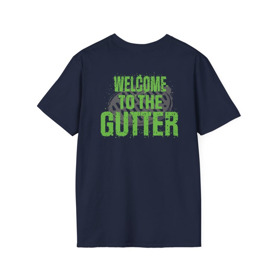 Overkill Welcome to the Gutter Raglan Unisex Softstyle T-Shirt