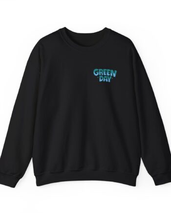 Green Day Blue Skull Unisex Heavy Blend™ Crewneck Sweatshirt