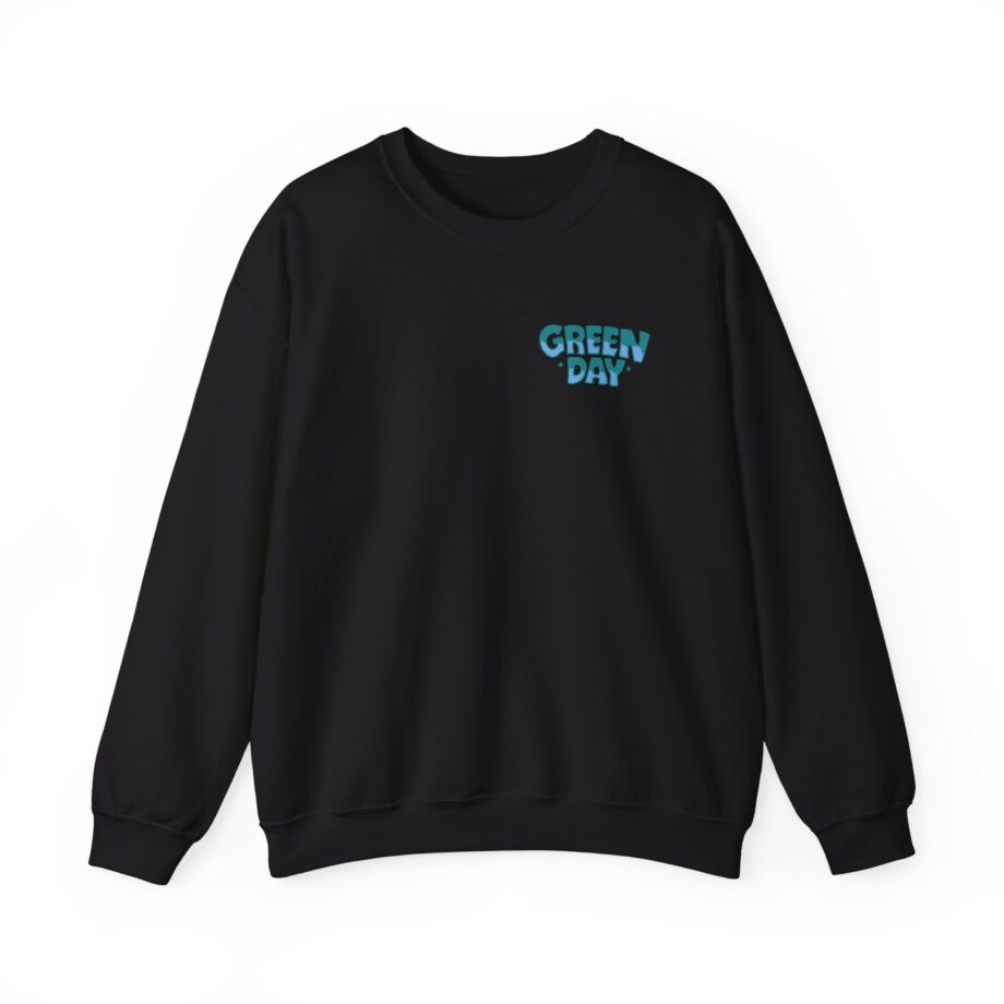 Green Day Blue Skull Unisex Heavy Blend™ Crewneck Sweatshirt